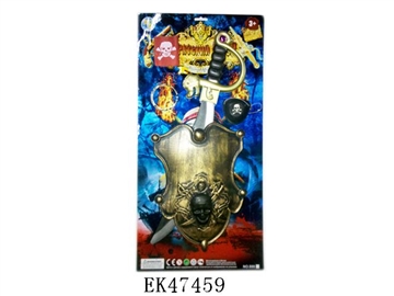 Набор щит/меч на листе арт 37460